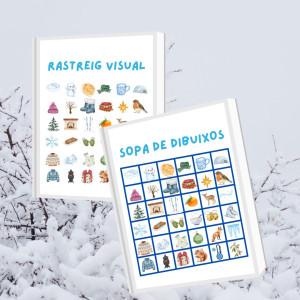 HIVERN SOPA DE DIBUIXOS I RASTREIG VISUAL