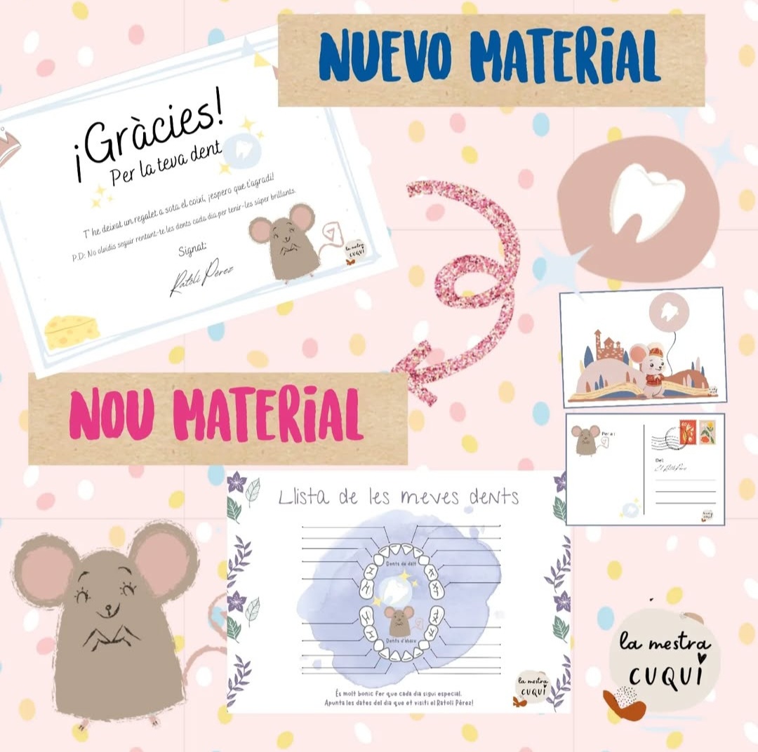 Materials Ratoncito Pérez (CAT/CAST)