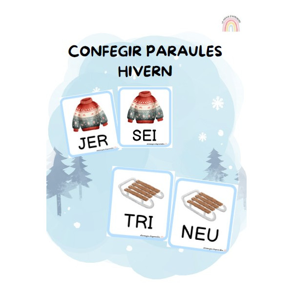 Confegir paraules hivern