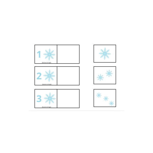 Asociamos número y cantidad
