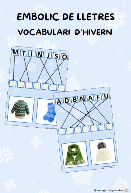 Embolic de lletres hivern