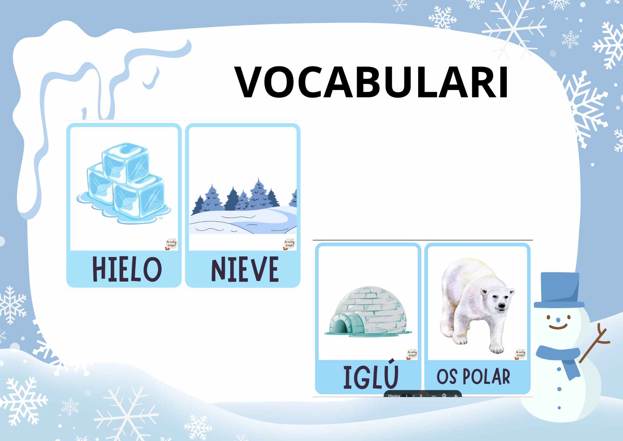 Vocabulari Hivern (CAT/CAST)