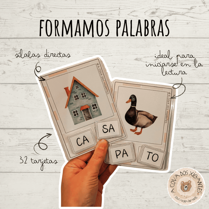 Formamos palabras de 2 sílabas