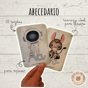 Tarjetas del abecedario