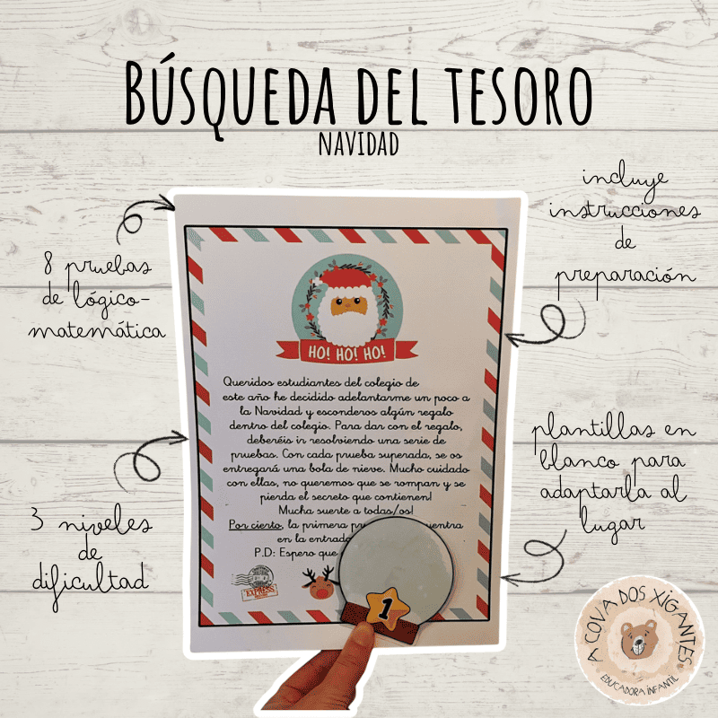 Búsqueda del tesoro de Navidad