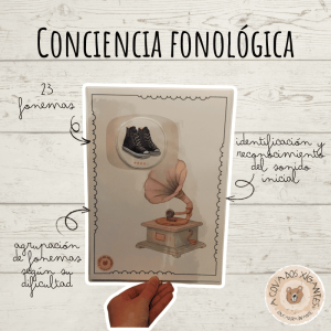 Identificación de fonemas - Conciencia fonológica