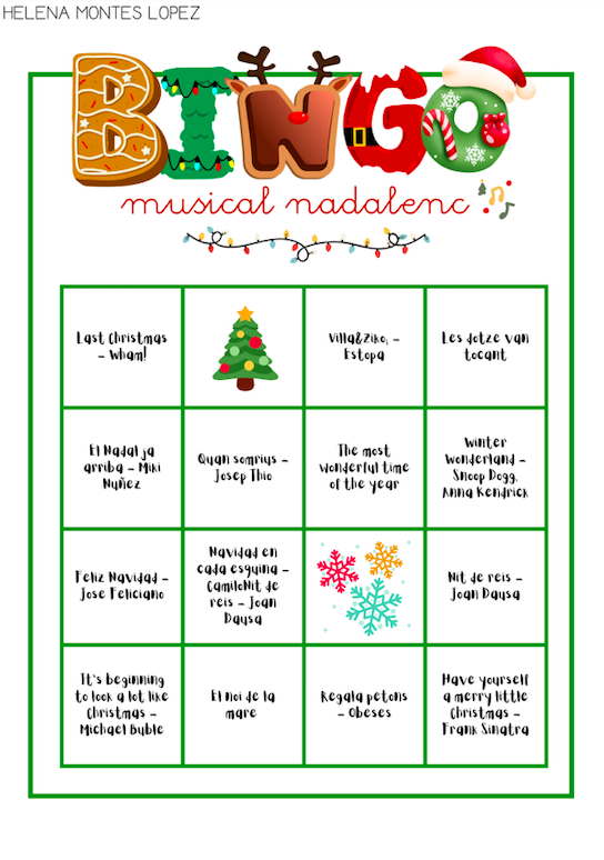 Bingo Musical Navidad