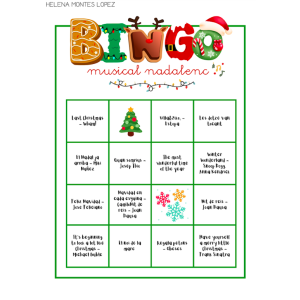 Bingo Musical Navidad