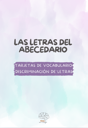 Las letras del abecedario