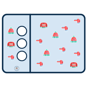 Tarjetas de conteo – Invierno