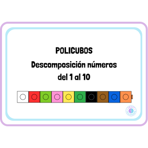 Policubos descomposición números