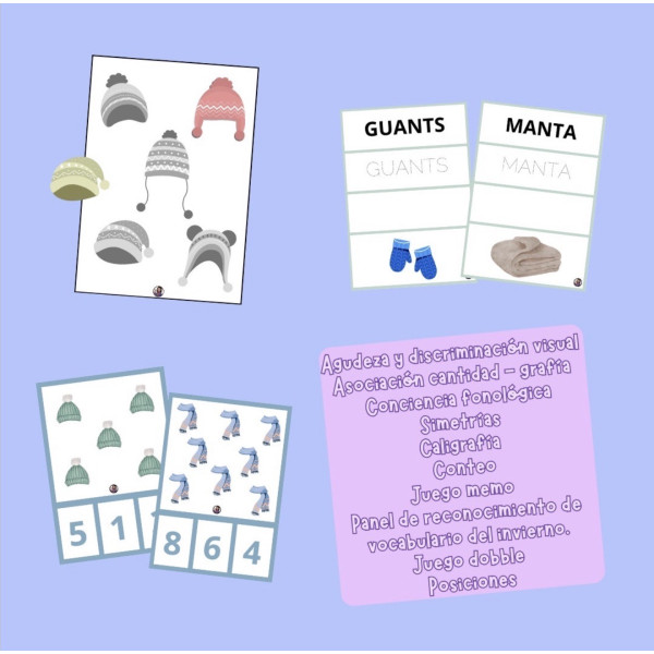 MEGAPACK ACTIVIDADES INVIERNO (CAT & CAST)