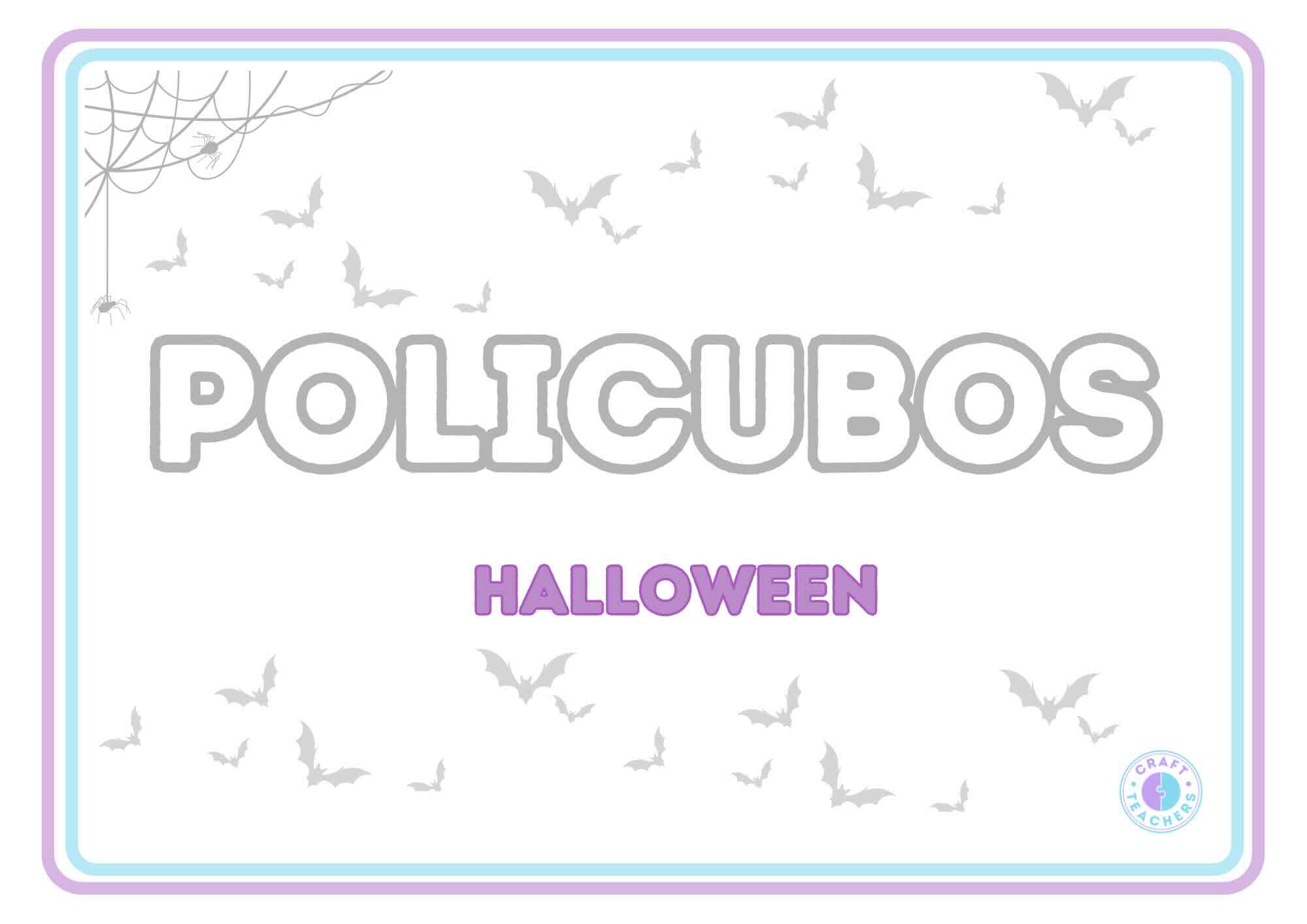 Policubos halloween