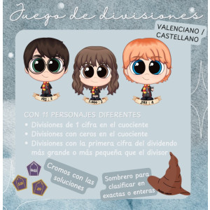 Juego para trabajar las divisiones