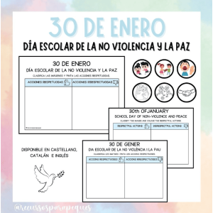 DIA ESCOLAR DE LA NO VIOLÈNCIA I LA PAU