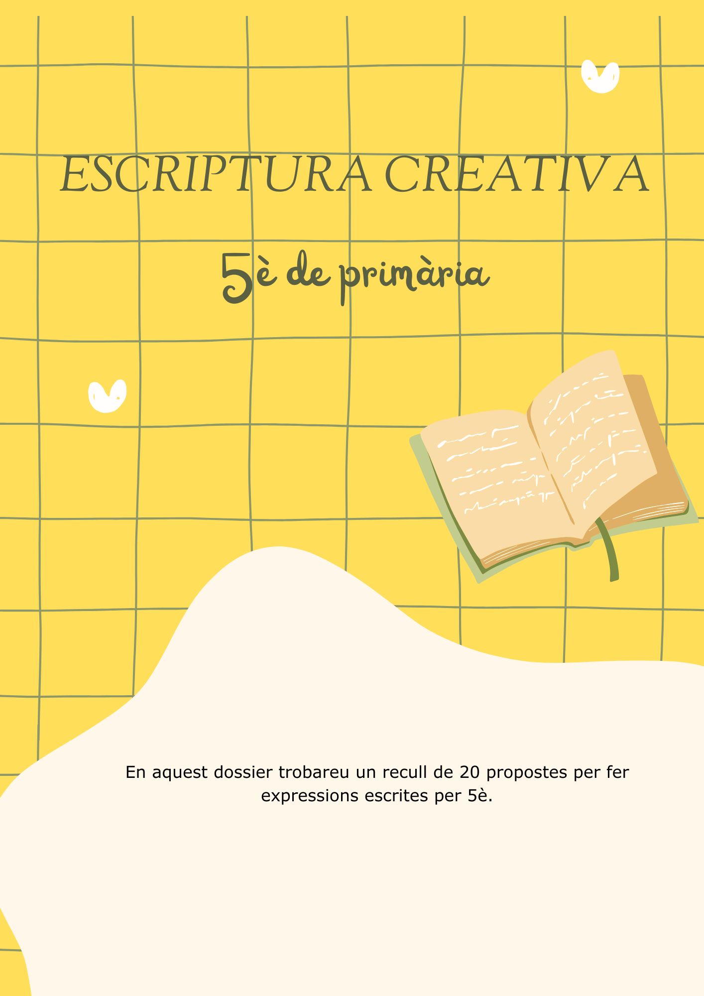 Escriptura creativa 5è de primària