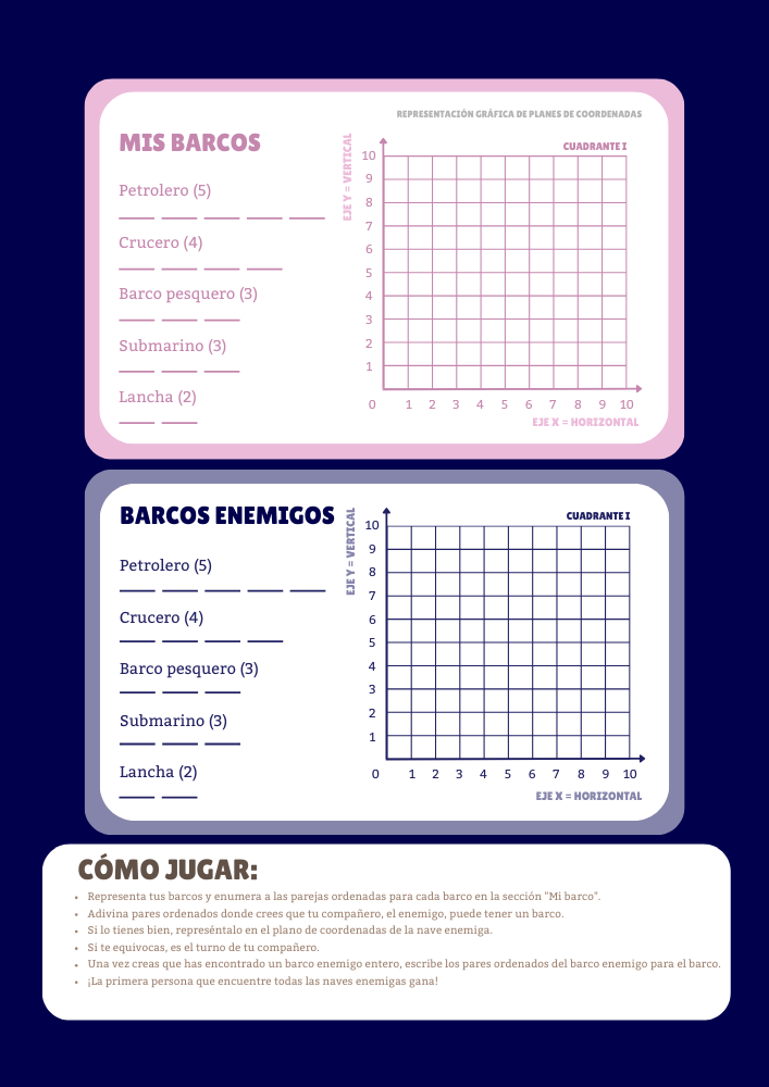 Hundir la flota coordenadas (CAT & CAST)