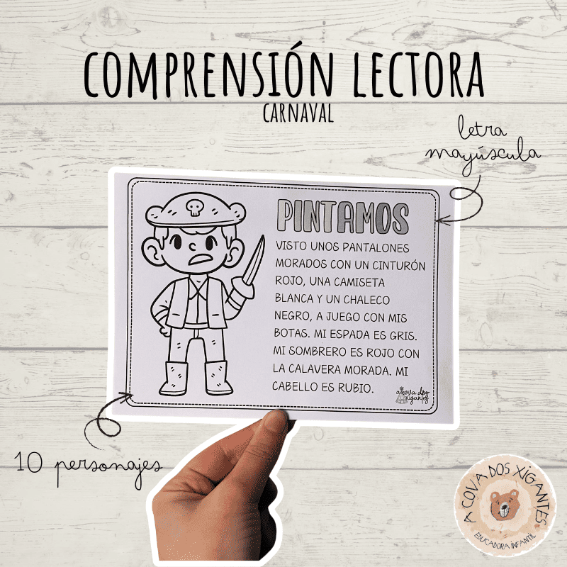 Comprensión lectora - Carnaval