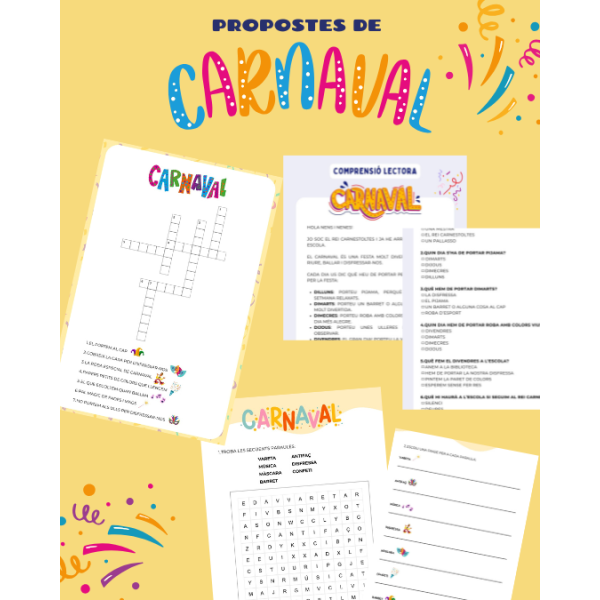 Propostes Carnaval_Cicle Inicial