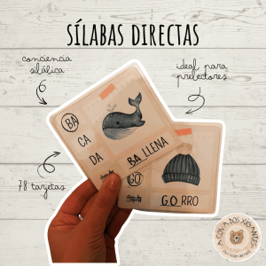 Sílabas directas - Iniciación a la lectoescritura