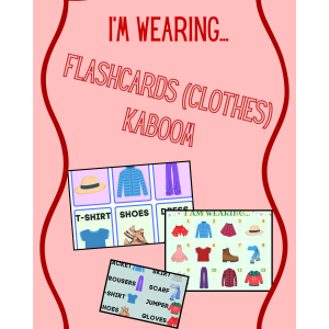 I’m Wearing – Flashcards & Kaboom