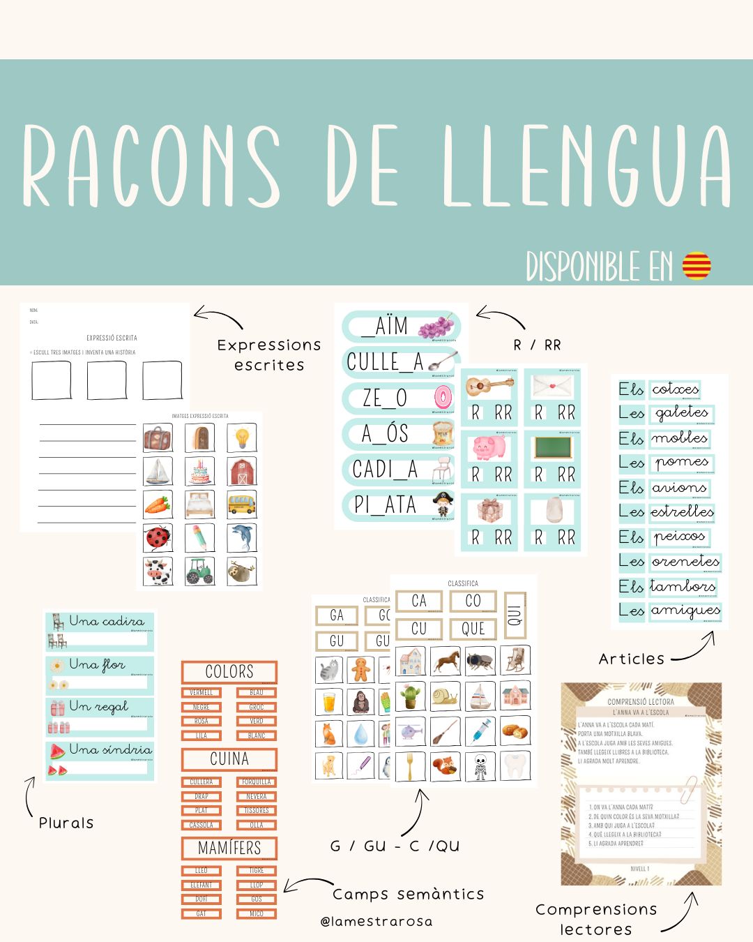 RACONS DE LLENGUA 1rTrim (Cicle inicial)
