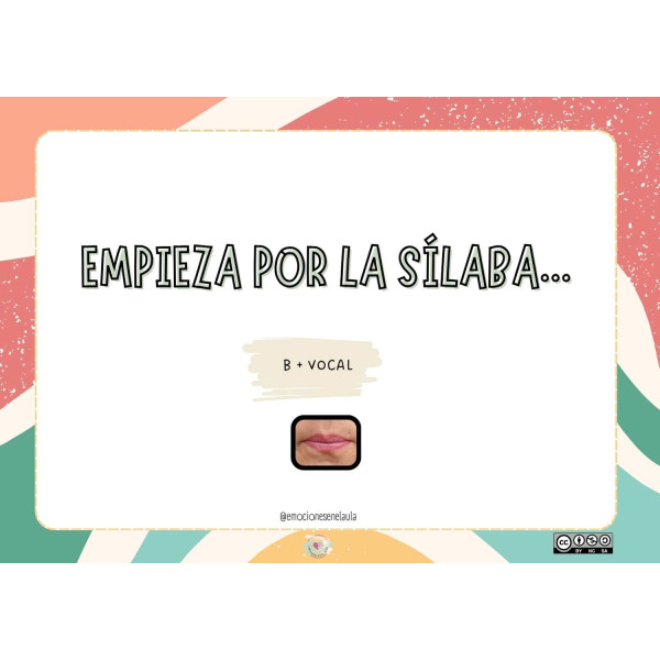 EMPIEZA POR LA SÍLABA... (B)