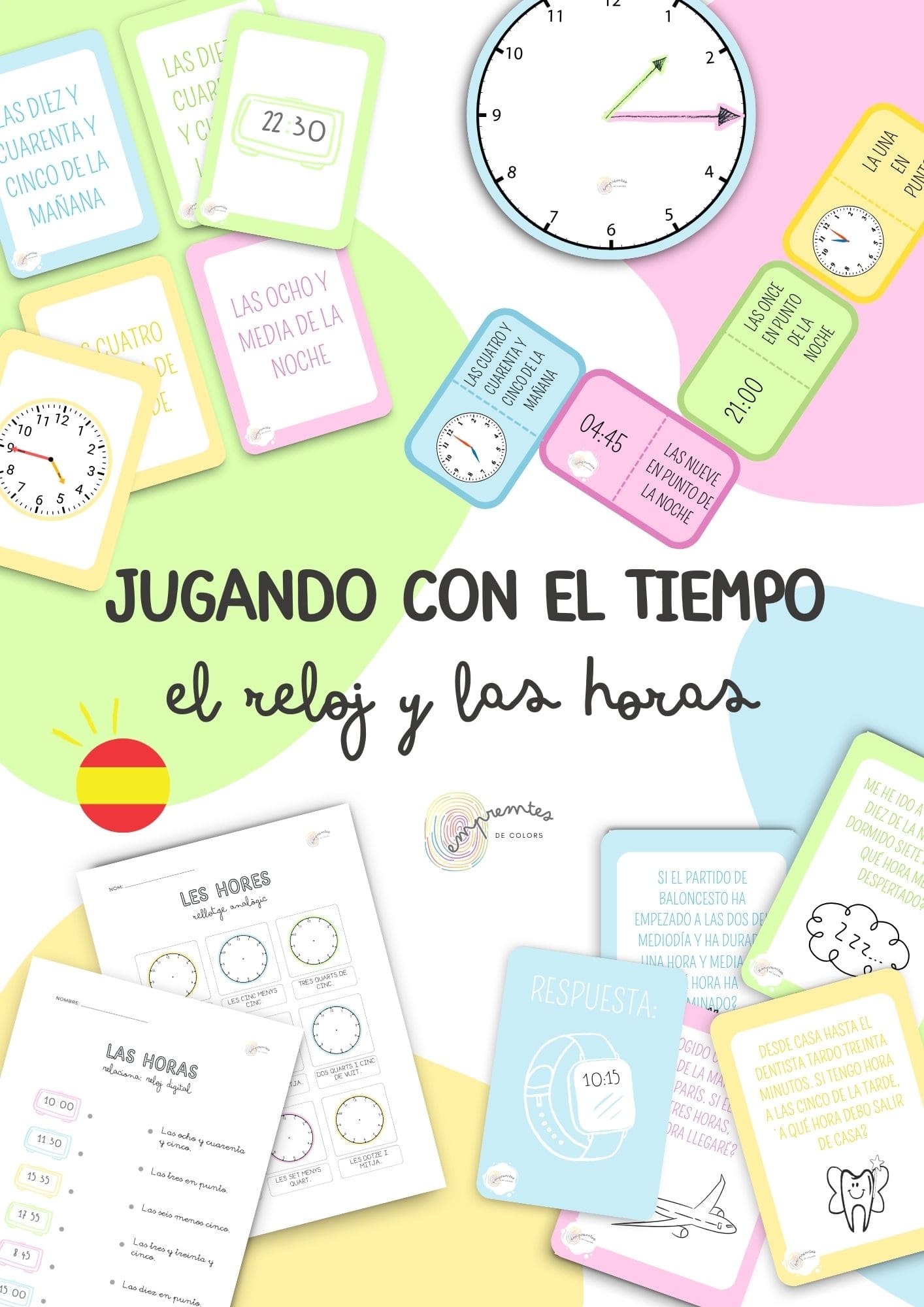 JUGANDO CON EL TIEMPO: EL RELOJ Y LAS HORAS