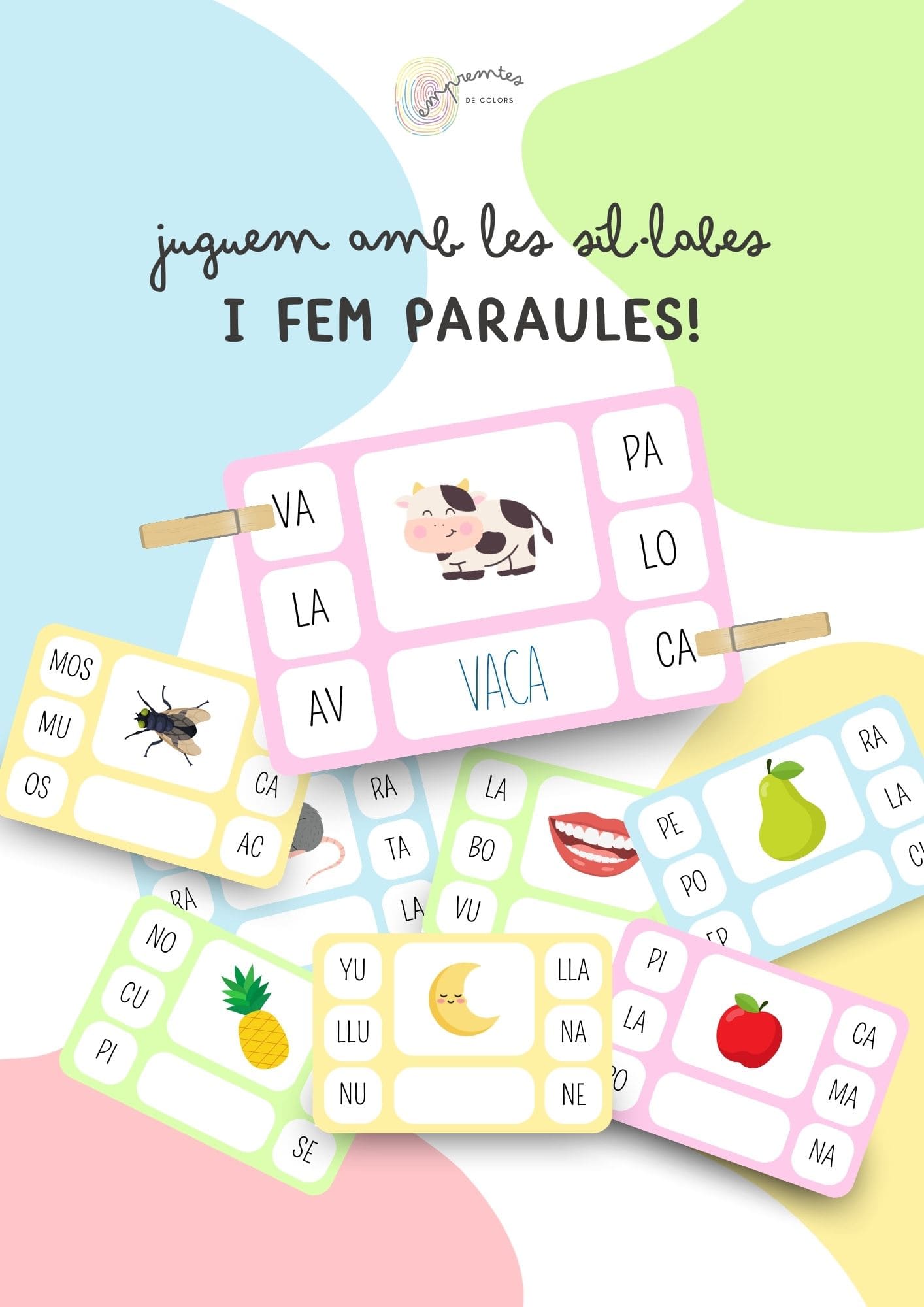JUGUEM AMB LES SÍL·LABES I FEM PARAULES!