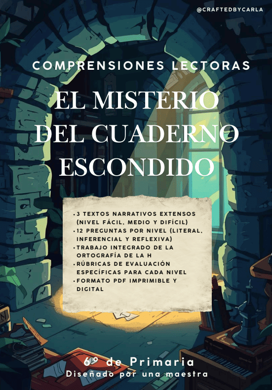 El misterio del cuaderno escondido