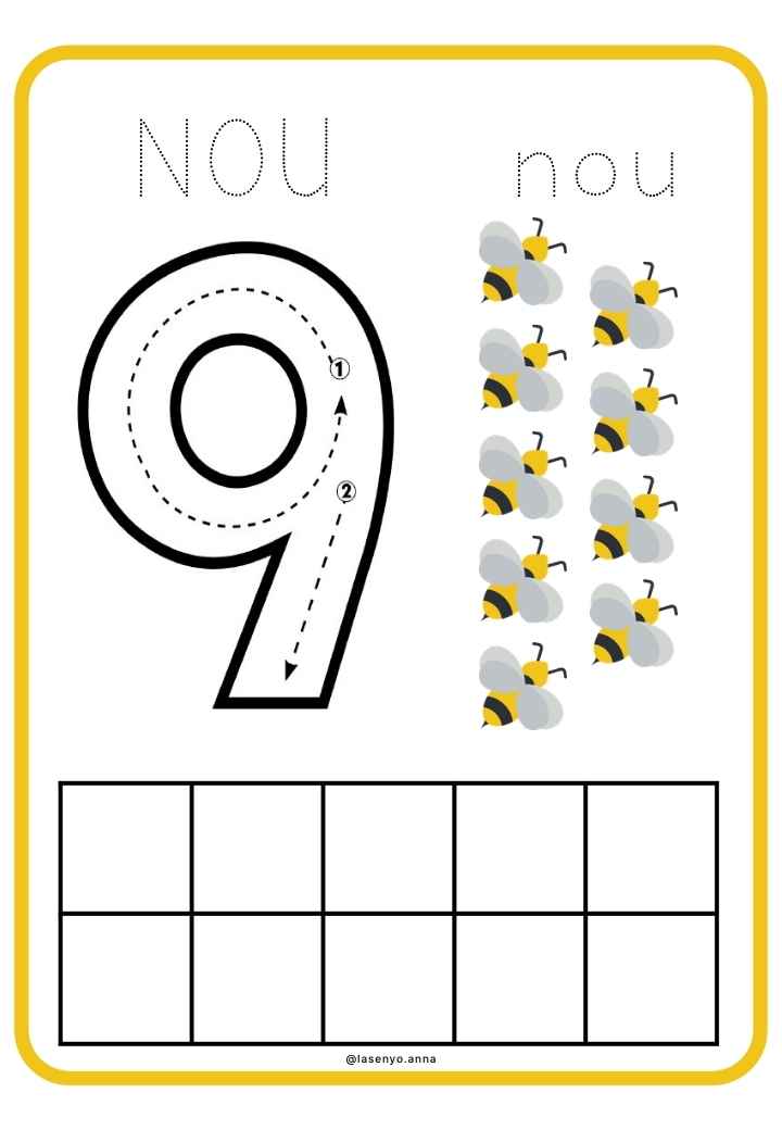 NÚMEROS DE PRIMAVERA