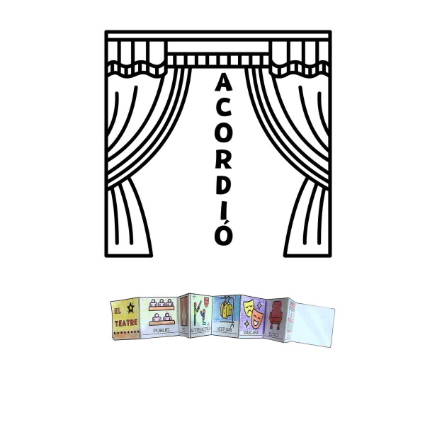 Acordió desplegable del teatre