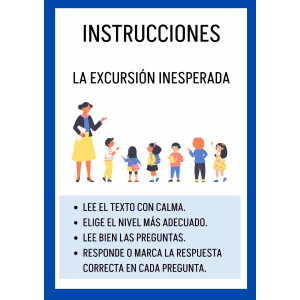 Comprensión lectora: la excursión inesperada