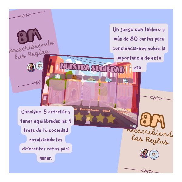 8M - Juego de mesa: Reescribiendo las reglas (CAT & CAST)
