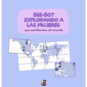 Bee-bot explorant a les dones que van canviar el món (CAT)