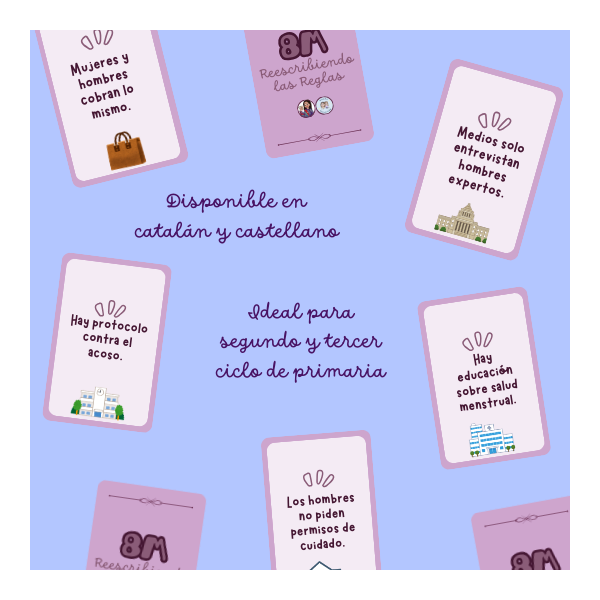 8M - Juego de mesa: Reescribiendo las reglas (CAT & CAST)