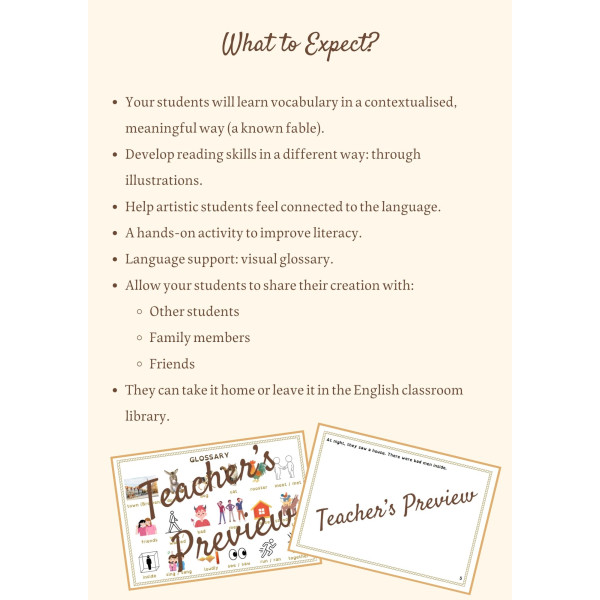 Bremen Town Musicians Activities | Read, Illustrate & Make a Mini Book