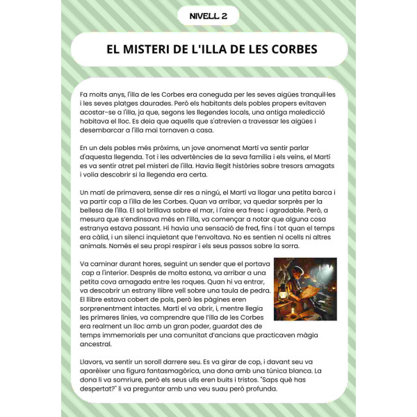 EXPLOREM LA LECTURA (comprensió lectora)
