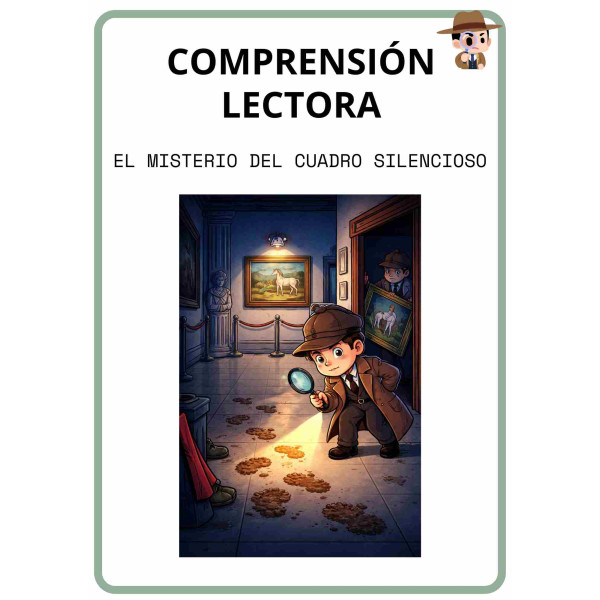 Comprensión lectora: El misterio del cuadro silencioso