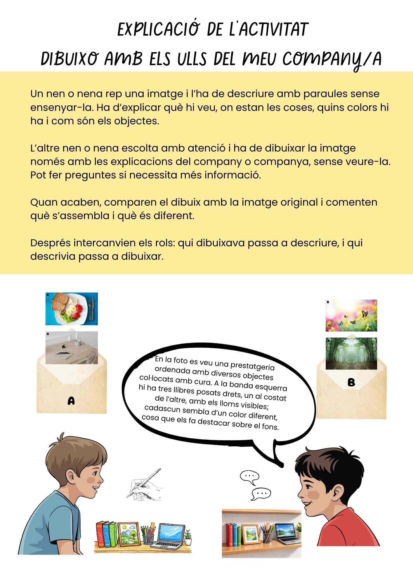 DIBUIXO AMB ELS ULLS DEL MEU COMPANY O COMPANYA