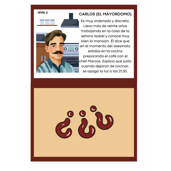 Comprensión lectora de misterio: El misterio de la mansión Montclar. ¿Serás capaz de encontrar al culpable?