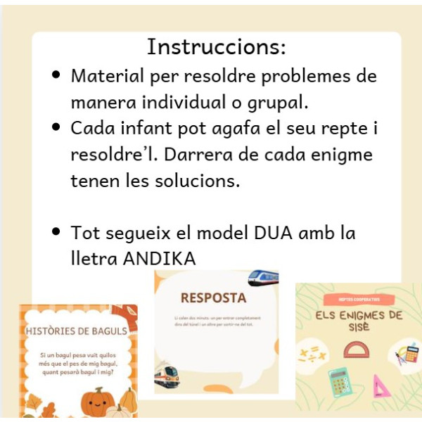 Els enigmes de 6è