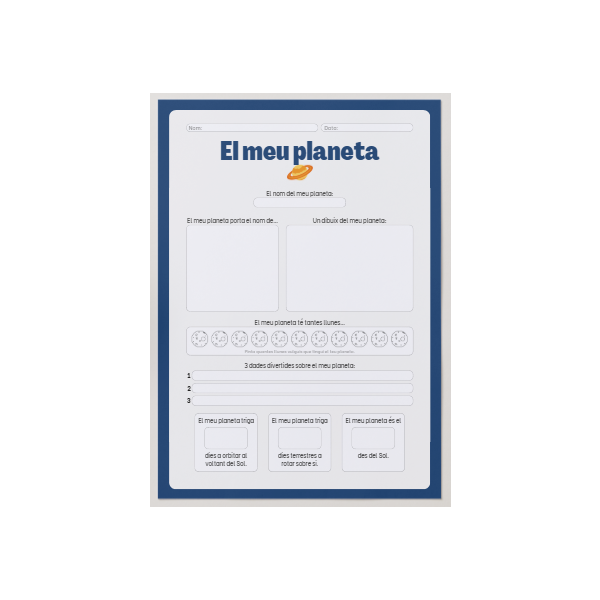 El meu planeta