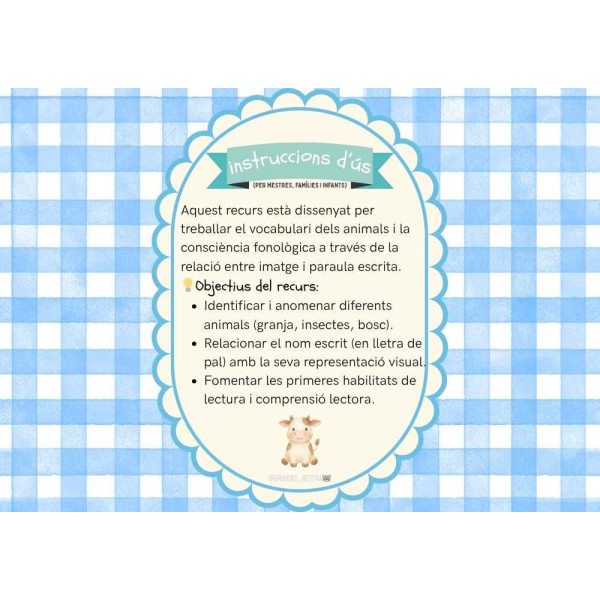 Primeres lectures: els animals