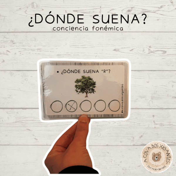 ¿Dónde suena...? - Conciencia fonémica
