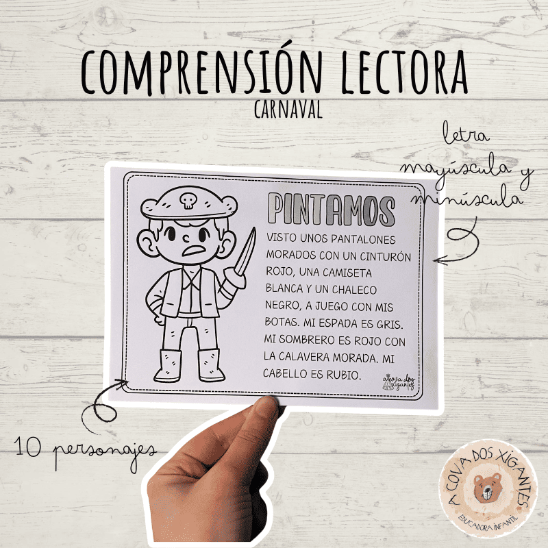 Comprensión lectora - Carnaval