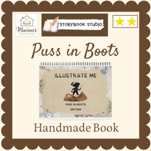 Puss in Boots | Read, Illustrate & Make a Mini Book | Fairy Tale