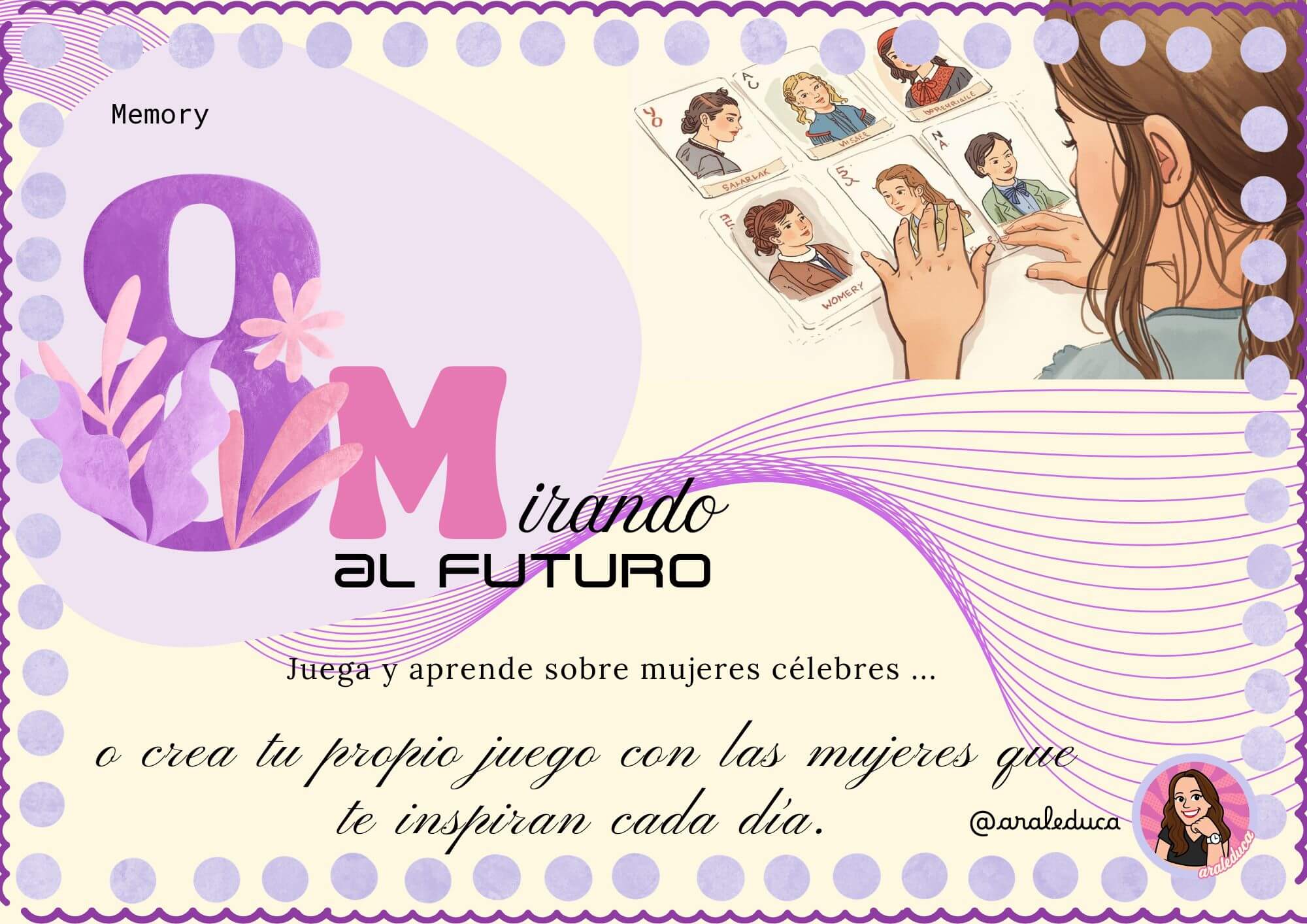 Memory 8M de Mujeres Célebres