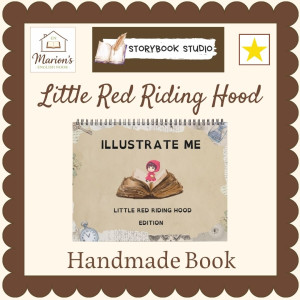 Little Red Riding Hood | Read, Illustrate & Make a Mini Book | Fairy Tale