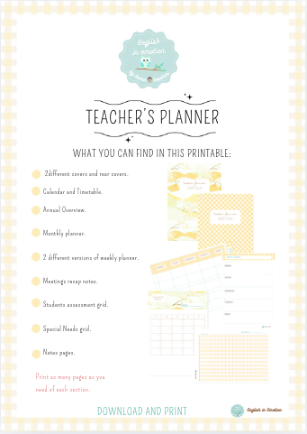 TEACHER PLANNER 25-26